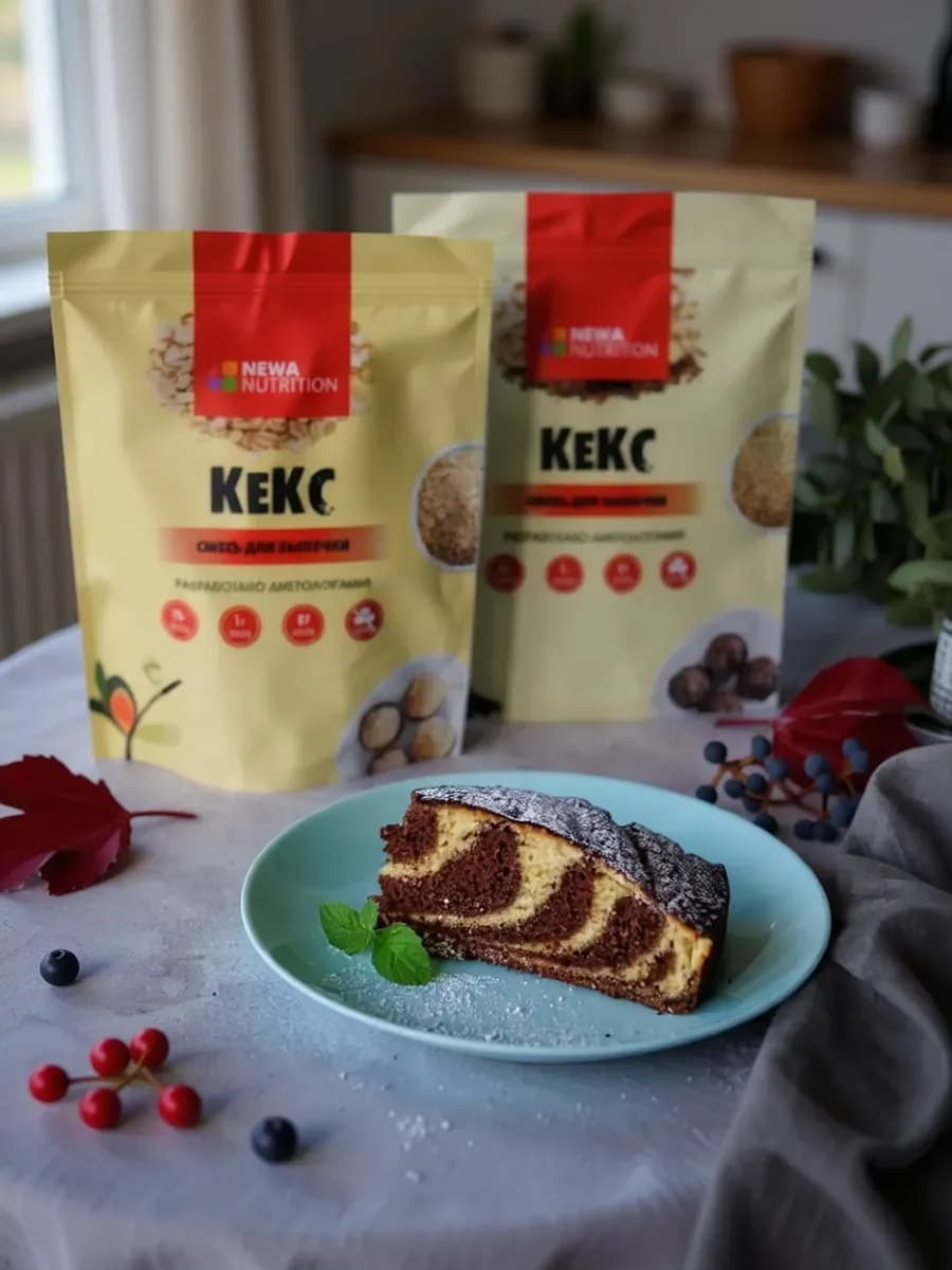 Смесь для выпечки Кексов и Маффинов, ванильный вкус