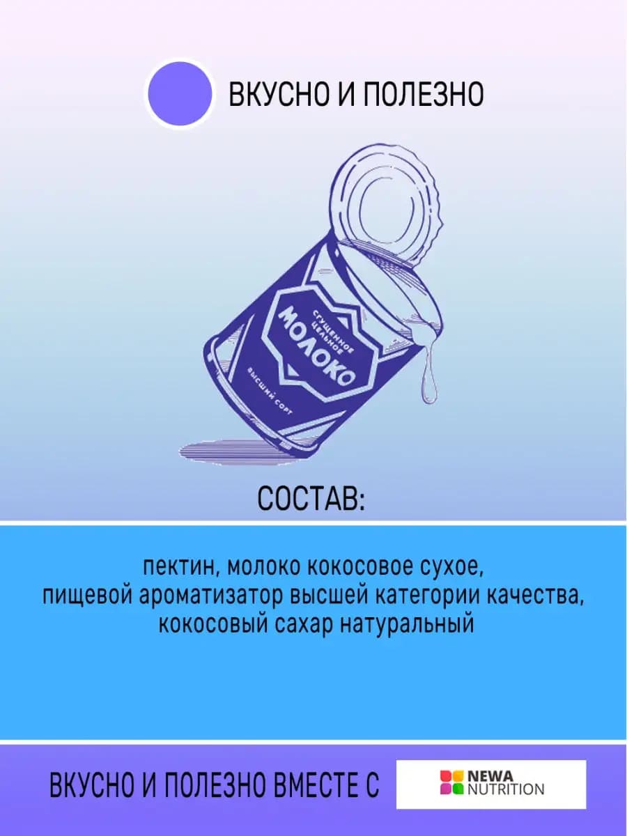 Несгущёнка - десерт на кокосовом молоке с кокосовым сахаром