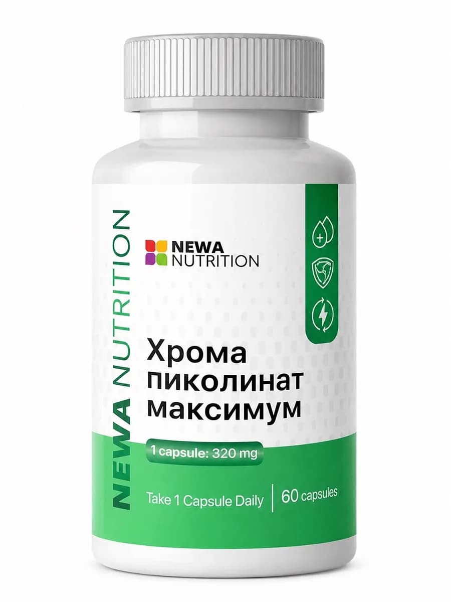 Хром пиколинат для контроля веса и снижения аппетита,60 капс