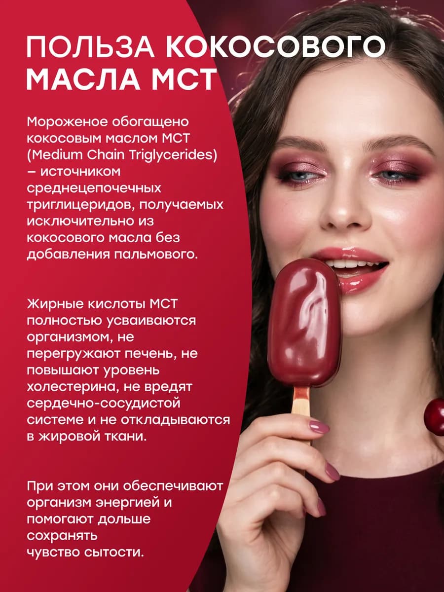 Смесь для протеинового мороженого, вишневый десерт