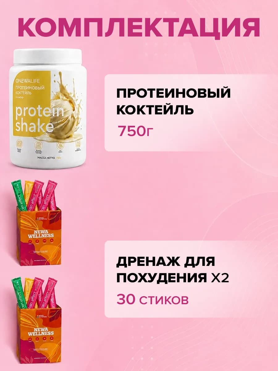 Набор для Контроля веса, Программа питания