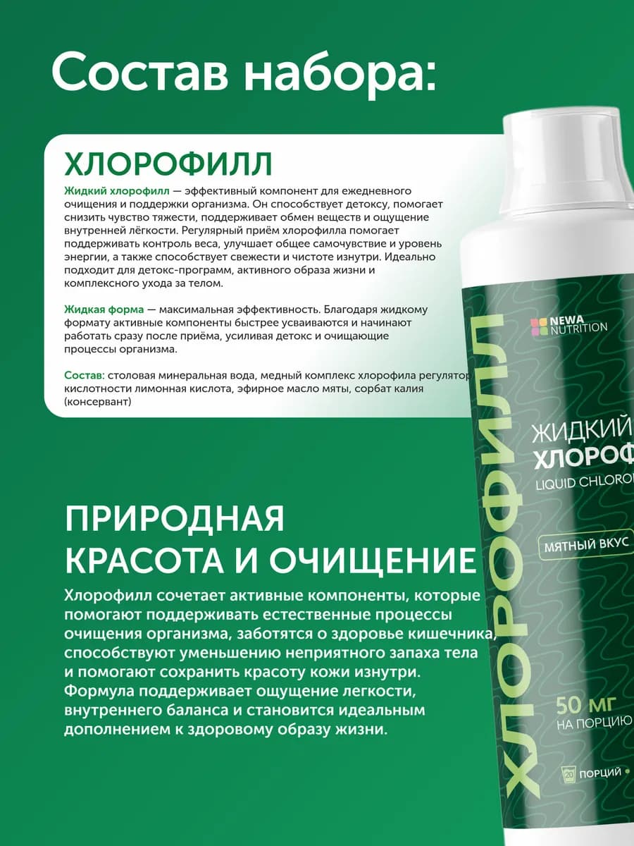 Набор для контроля веса, Программа питания