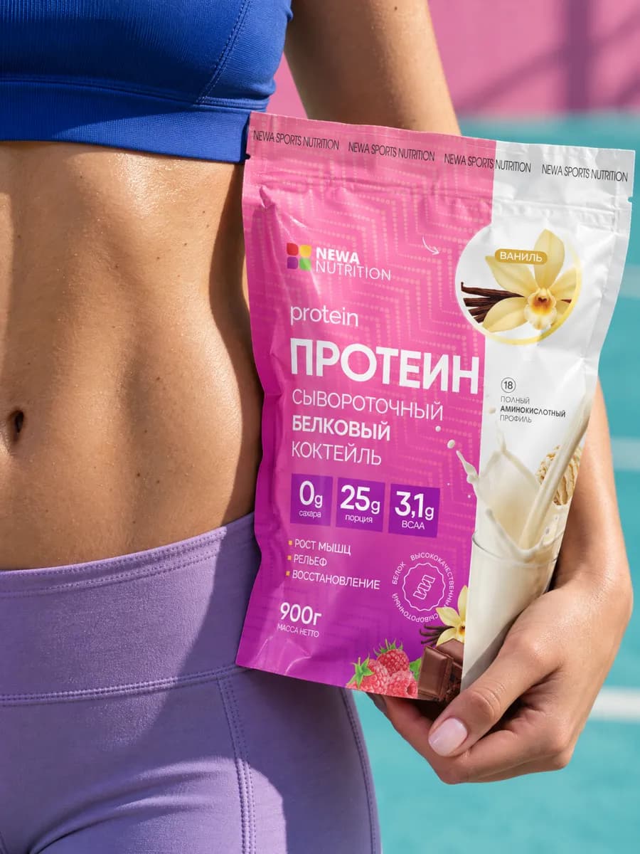 Протеин вкус Капучино, Протеиновый Коктейль 900 грамм